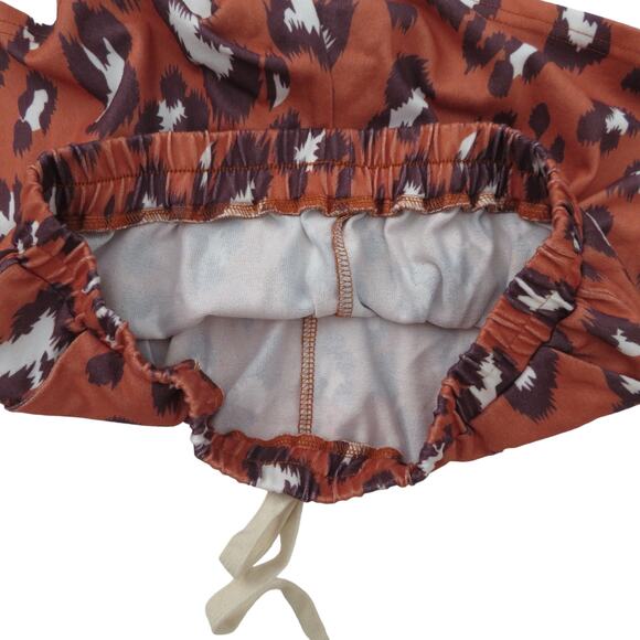 Y2K Womens High Rise Lounge Shorts, Comfy Animal Print Shorts Pockets M NWOT - Picture 5 of 7